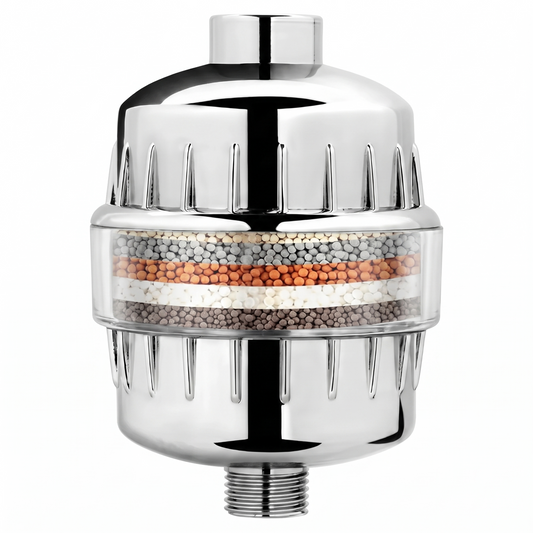 The PureFlow Shower Filter - 20 Stage Filtration